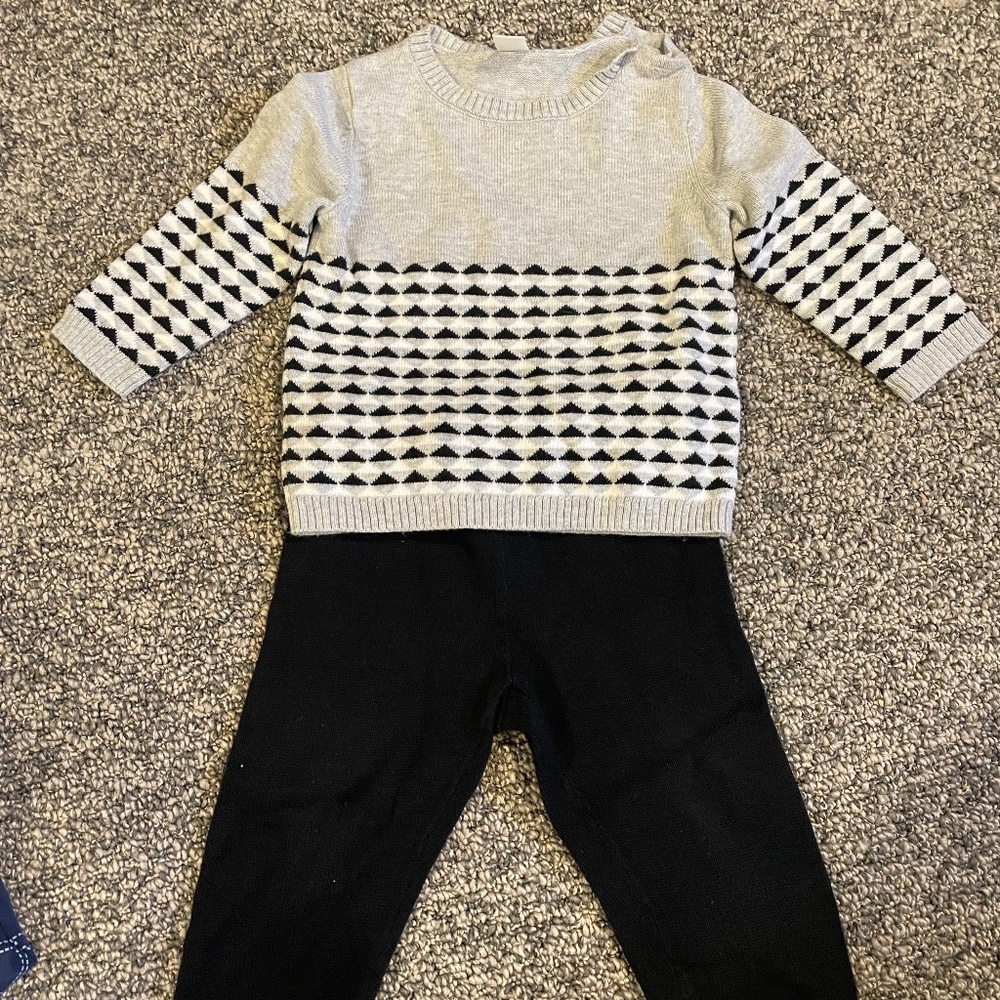 Nordstrom Baby 12 mth sweater set
